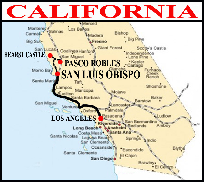 california map hearst castle        <h3 class=